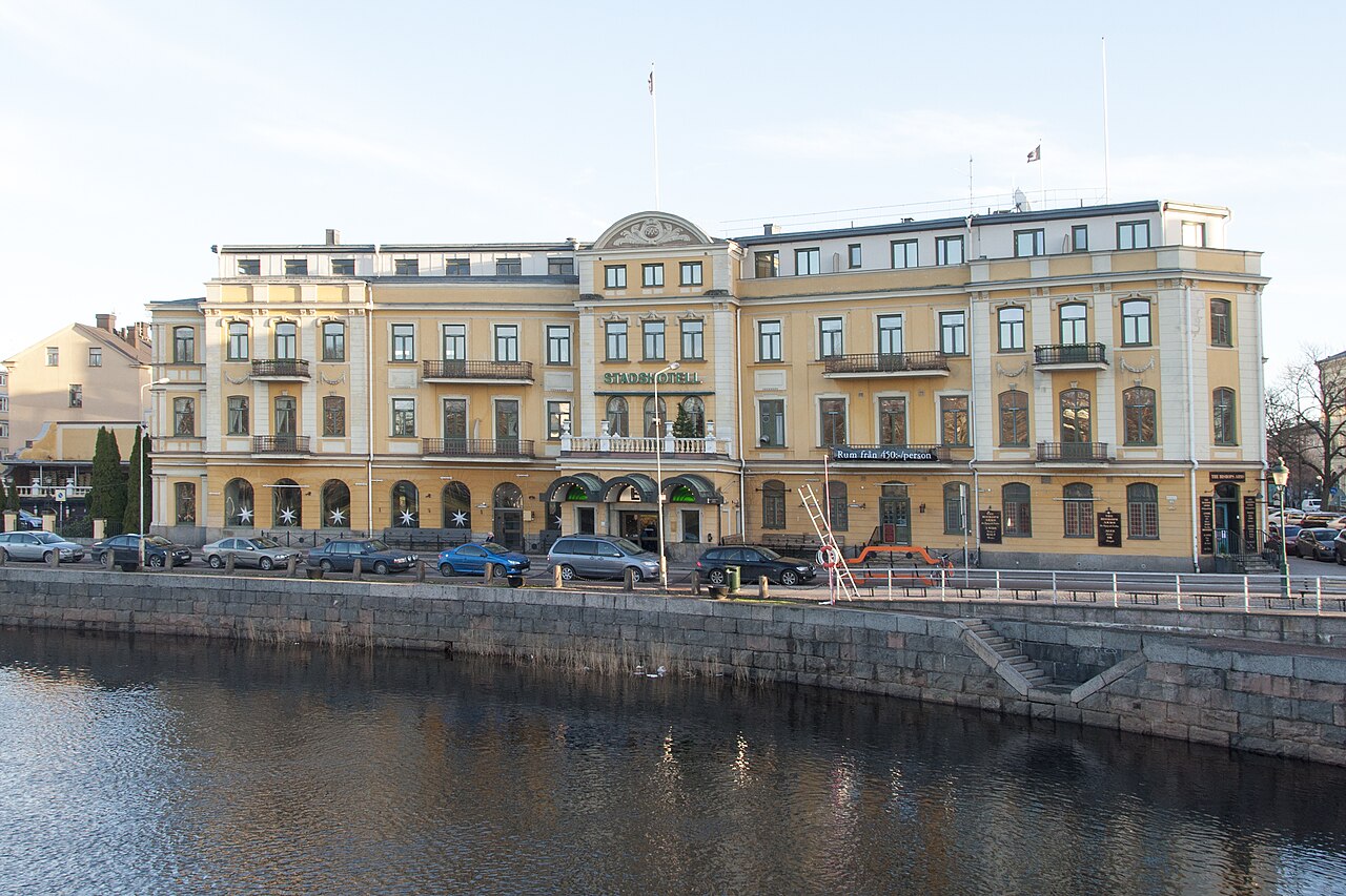 Elite Stadshotellet – fasaden i centrum