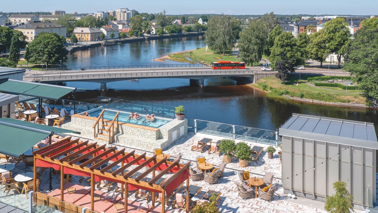 Elite Stadshotellet – takpool och terrass
