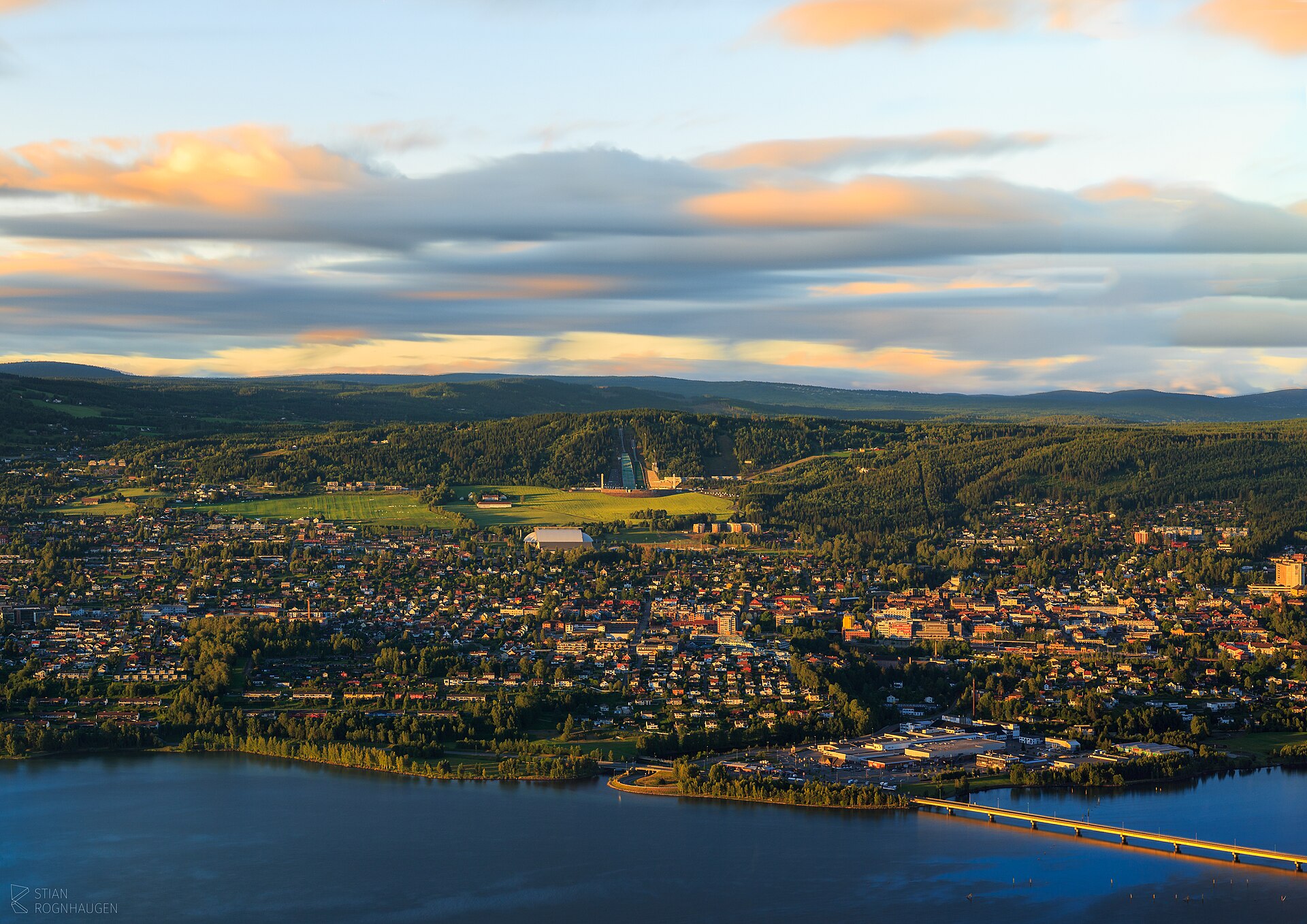 Lillehammer centrum sommartid
